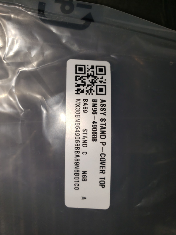 Samsung QN55Q90TAF Stand Base W/Screws