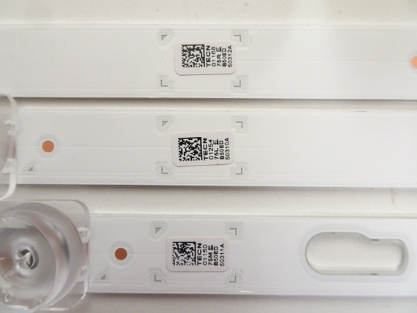Samsung UN75TU7000 LED Backlight Strips BN96-50310A BN96-50311A BN96-50312A