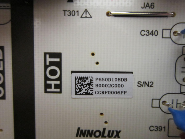 Vizio V655-H9 V655-H19 Power Supply (B0002G000) 6M04B0002G000