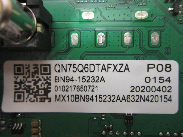 Samsung QN75Q6DTAFXZA Main Board (BN97-16597X) BN94-15232A