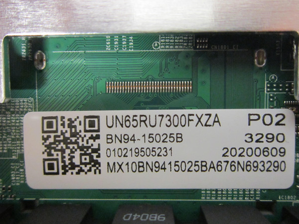 Samsung UN65RU7300FXZA Main Board (BN97-16391U) BN94-15025B