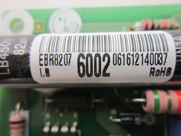 LG LUPXC2386N Refrigerator Sub PCB Assembly (EAX66878105) EBR82076002