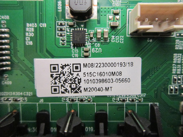 Onn 100012588-M Main Board 515C16010M08 MS16010-ZC01-01 M20040-MT