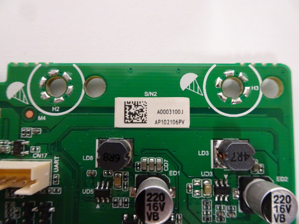 Vizio V655-H19 Main Board (6M03M0003A00R, A0003100J) 6M03A0003100J