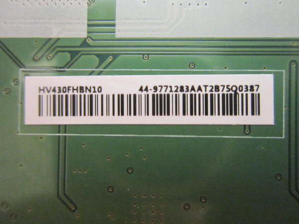 Vizio D43f-E1 T-Con Board (HV430FHBN10) 44-9771283