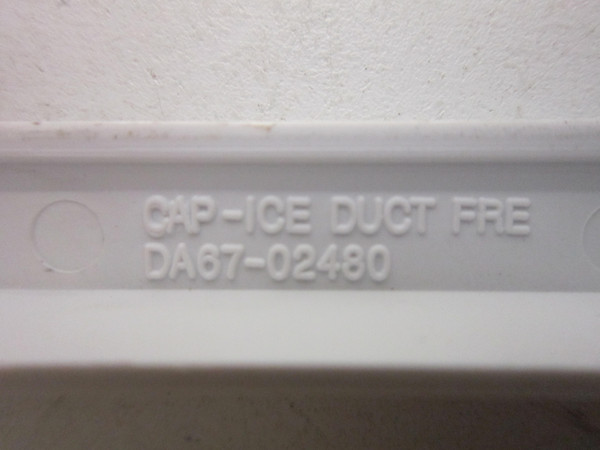Samsung RS25H5111SG Refrigerator Ice Duct Cap Cover DA67-02480B