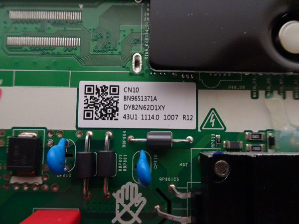 Samsung UN43TU7000FXZA Main Board (VT43UH130) BN96-51371A