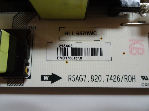 Sharp LC-65P6000U Power Supply (RSAG7.820.7426/ROH) 215463
