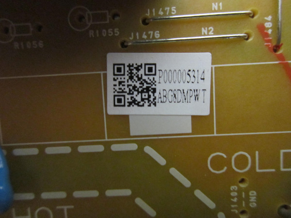 Magnavox 65MV379R/F7 Power Supply (BACR8ZF01 02  1) [XA2 Serial] ABG8DMPW-001