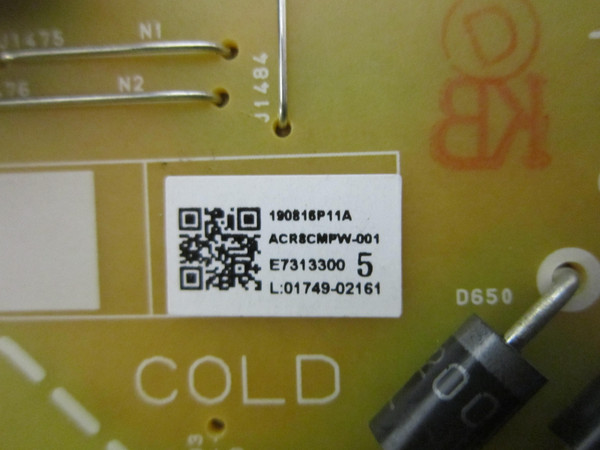 Sanyo FW65R70F Philips 65PFL4864/F7 Power Supply (BACR8AF01 02  1) [XA1 Serial] ACR8CMPW-001