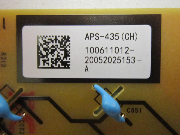 Sony XBR-55X950H Power Supply (APS-435) 1-006-110-12