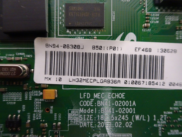 Samsung LH32MECPLGA936A Main Board (BN97-07180E) BN94-06308J