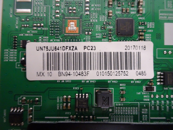 Samsung UN75JU641DFXZA Main Board (BN97-10841A) BN94-10483F