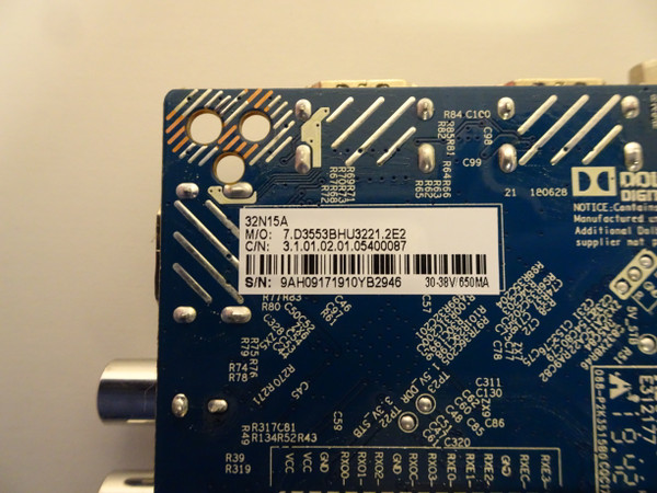 Seiki SC-32HS970N Main Board (CV3553BH-U32) 9AH0917