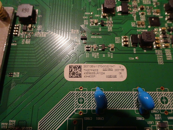 Hisense 43H4030F1 Main Board (263715B, RSAG7.820.9720/ROH) 263713B