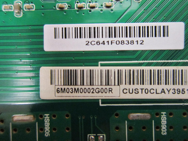 Vizio V655-G9 Main Board (TE.MT5597.EC762) 6M03M0002G00R