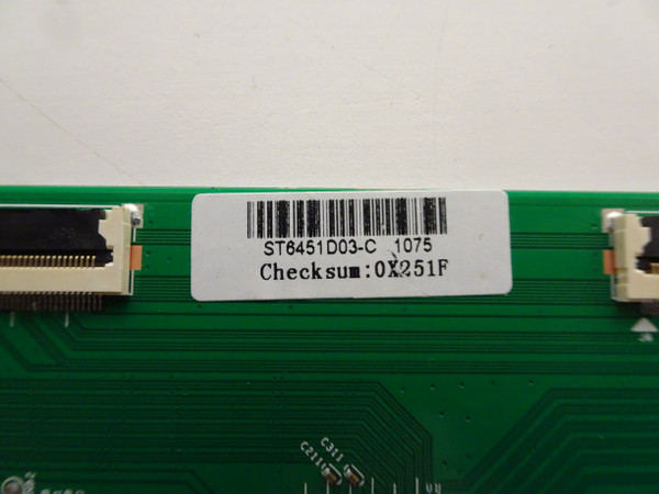 Sceptre U650CV-UMR T-Con Board ST6451D03-C