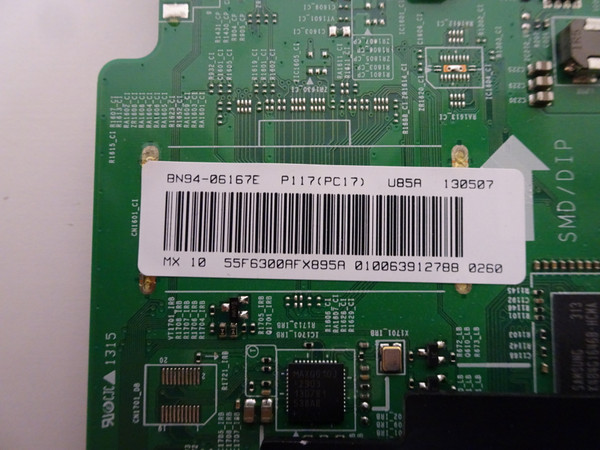 Samsung UN55F6300AFXZA Main Board (BN97-07019K) BN94-06167E