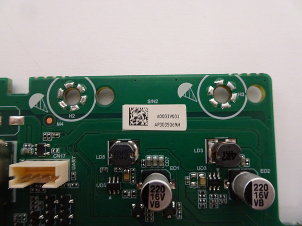 Vizio M506X-H9 Main Board (6M03M0004900R, A0003V00J) 6M03A0003V00J