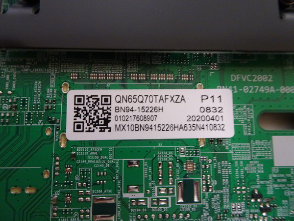 Samsung QN65Q70TAFXZA Main Board (BN97-16593B) BN94-15226H