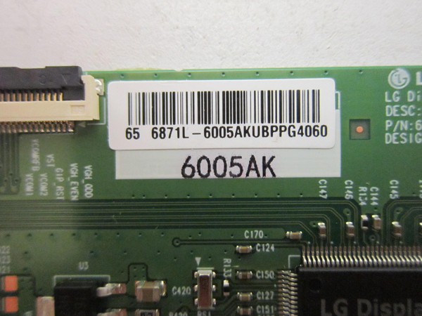 Philips 65PFL5604/F7 T-Con Board (6870C-0769A) 6871L-6005A