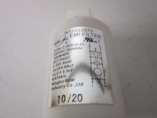 Whirlpool WTW5105HW0 Washer Line Filter W11033573