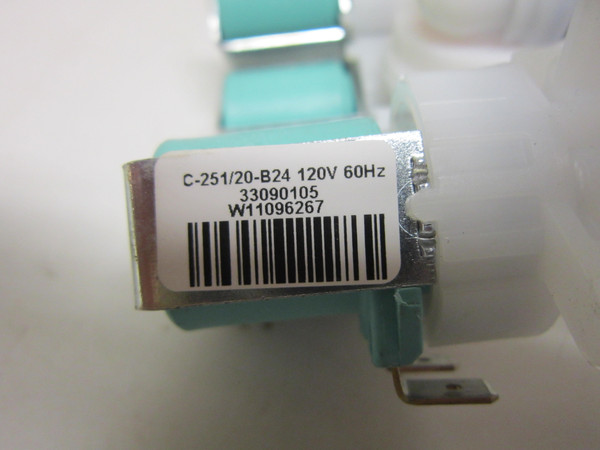 Whirlpool WTW5105HW0 Washer Water Inlet Valve W11096267 W11165546