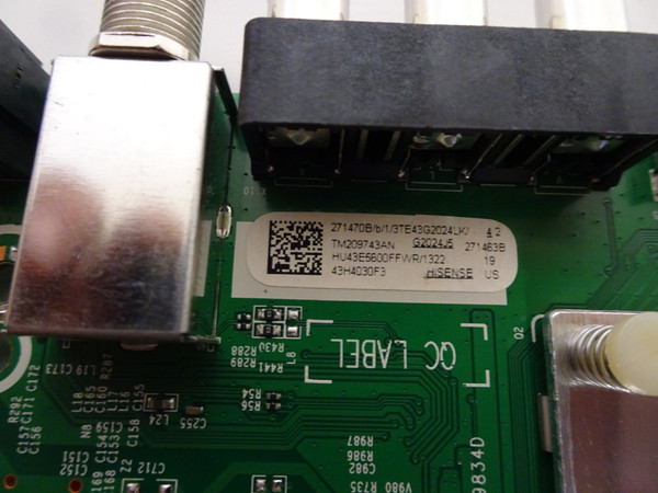 Hisense 43H4030F3 Main Board (271463B, RSAG7.820.10161/ROH) 271470B