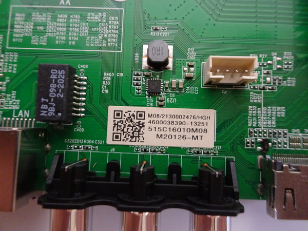 Onn 100012587 Main Board (MS16010-ZC01-01, 515C16010M08) M20126-MT