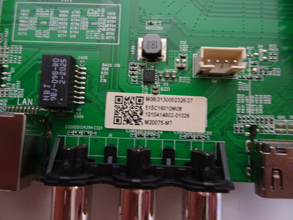 Onn 100012587 Main Board (MS16010-ZC01-01, 515C16010M08) M20075-MT