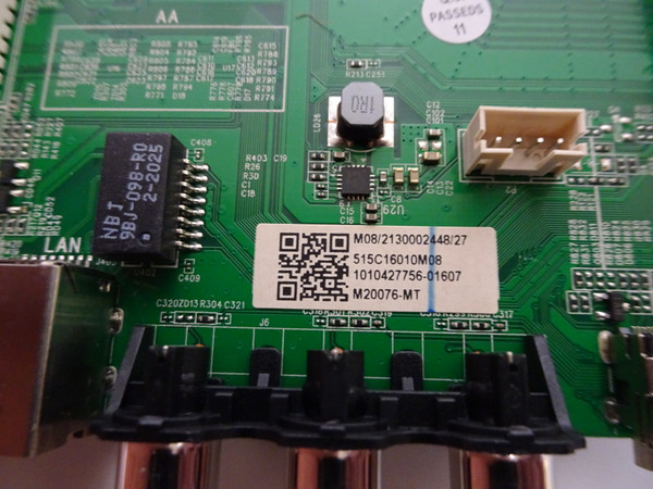 Onn 100012585 Main Board (MS16010-ZC01-01, 515C16010M08) M20076-MT