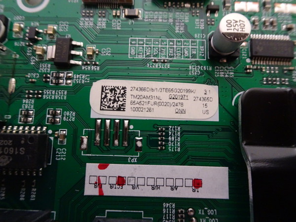 Onn 100021261 Main Board (274365D, RSAG7.820.10315/ROH) 274366D