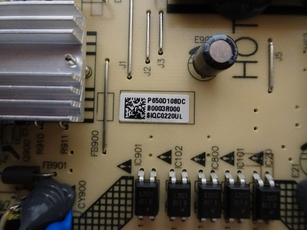 Vizio V655-H9 Power Supply (25-DT0322-X215) 6M04B0003R000