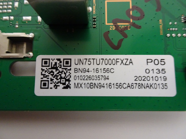 Samsung UN75TU7000FXZA Main Board (BN97-18096A) BN94-16156C