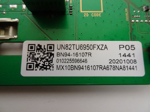 Samsung UN85TU6950FXZA Main Board (BN97-18088A) BN94-16107R