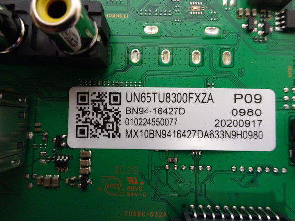 Samsung UN65TU8300FXZA Main Board (BN97-17756D) BN94-16427D