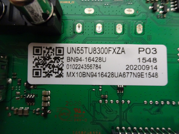 Samsung UN55TU8300FXZA Main Board (BN97-17757Y) BN94-16428U