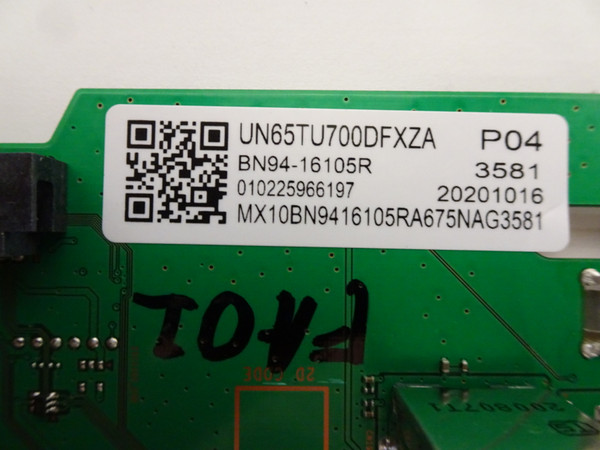 Samsung UN65TU700DFXZA Main Board (BN97-18032A) BN94-16105R