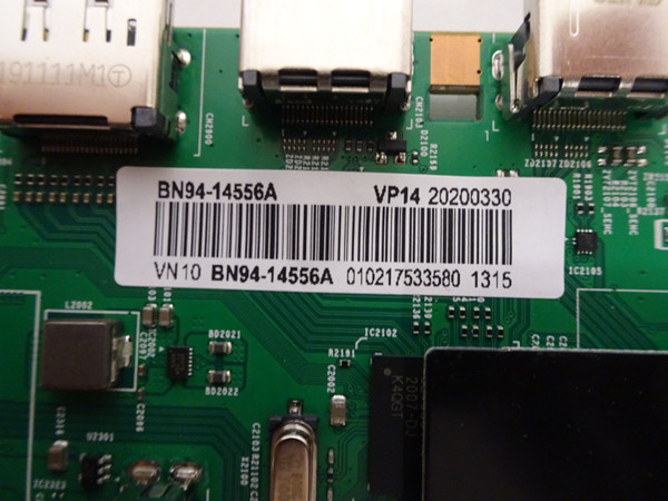 Samsung LH55QMREBGCXZA Main Board (BN97-15920A) BN94-14556A