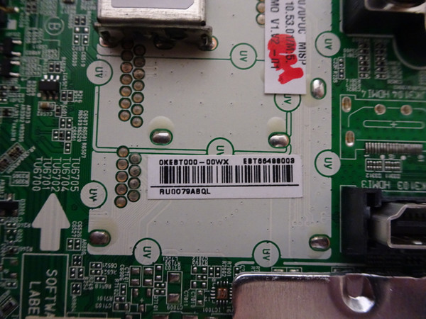 LG 75UN7070PUC AUSFLKR Main Board (EAX69083603) EBT66488003