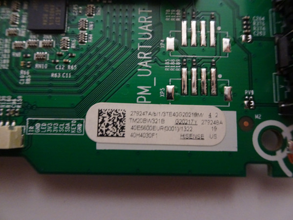 Hisense 40H4030F1 Main Board (RSAG7.820.9375/ROH) 279247A