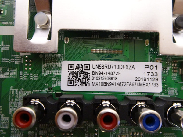 Samsung UN58RU710DFXZA Main Board (BN97-15630G) BN94-14872F