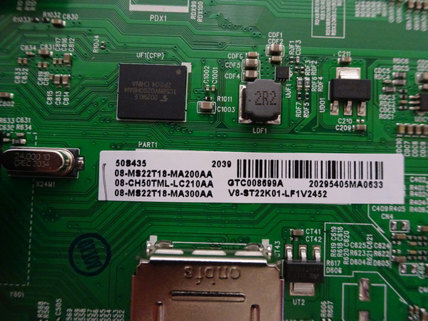 TCL 50S435 Main Board (40-MS22T5-MAA2HG) 08-MS22T18-MA200AA