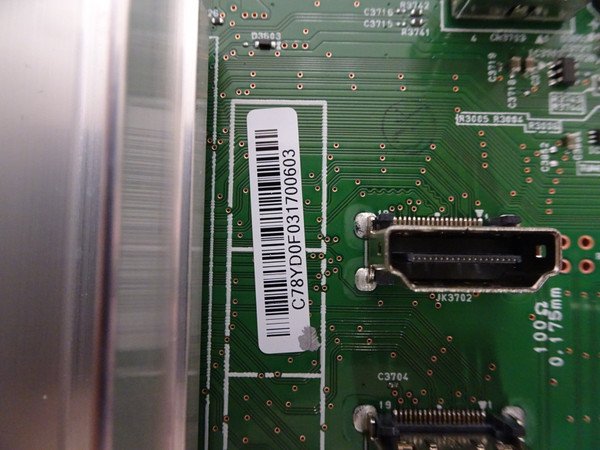 Philips 65PFL4864/F7C XA5 Main Board (BACRRAG0201 1, C78Y) AC78YMMA-001