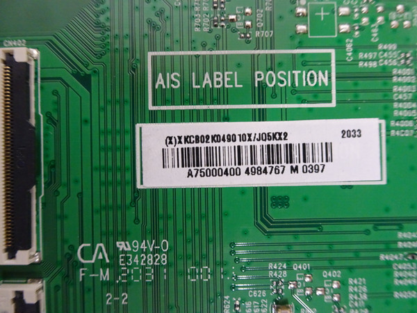 Vizio P75Q9-H1 Main Board (715GA755-M01-B00-005Y) 756TXKCB02K049