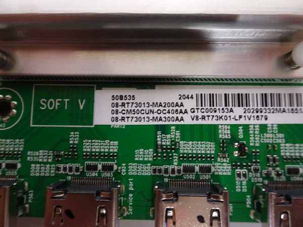 TCL 50S535 Main Board (40-RT73H2-MAB2HG) 08-RT73013-MA200AA