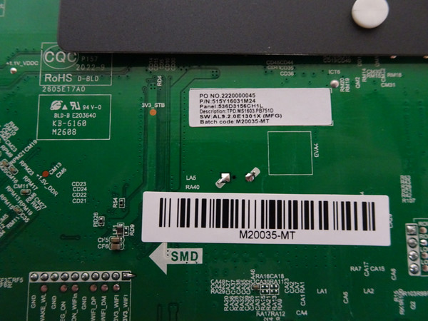 Element E1AA32R Main Board (TPD.MS1603.PB751, 515Y16031M24) M20035-MT