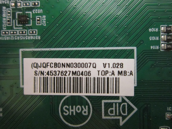 Viewsonic VS16174 Main Board (715G7560-M0F-000-004K) JQFCB0NN030007Q