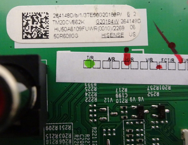 Hisense 50R6090G Main Board (264149D, RSAG7.820.9221/ROH) 264148D