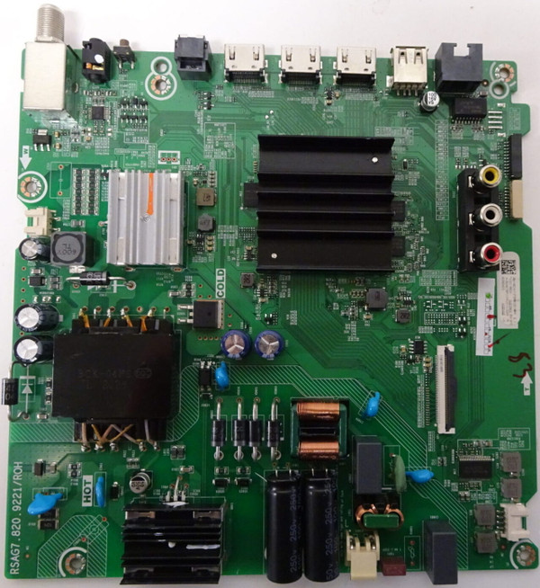 Hisense 50R6090G Main Board (264149D, RSAG7.820.9221/ROH) 264148D